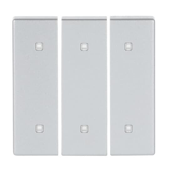 Busch-Jaeger - Abdeckung/Bedienelement für Installationsschalterprogramme Wippe 3-fach 2570-30-83 Elektroniktaster