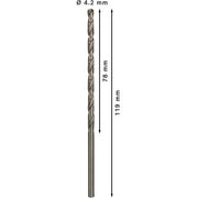 Bosch - Bohrer PRO Metal HSS-G 2608596817 Spiralbohrer 4,2 x