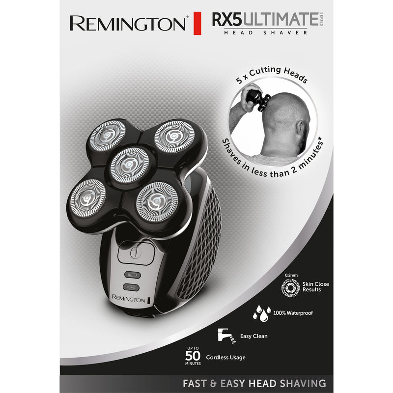 Remington - Elektro-Rasierer Head Shaver RX5 Ultimate Series − 3 Stück
