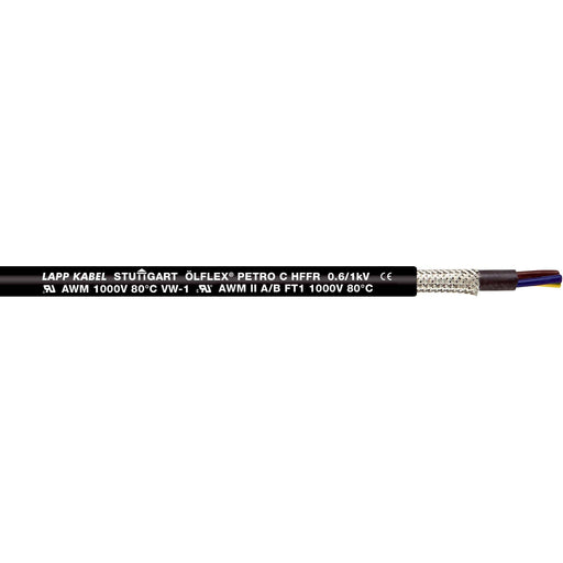 Lapp Kabel&Leitung - Energiekabel >= 1 kV, für ortsveränderlichen Einsatz ÖLFLEX PETRO C HFFR 0023244 5G2,5 BK