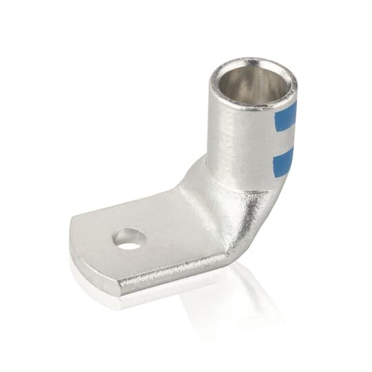 ABB Stotz S&J T&B - Rohrkabelschuh für Cu-Leiter Metall-Presskabelschuh 50M10-A-90 mit 90°- Lasche − 10 Stück