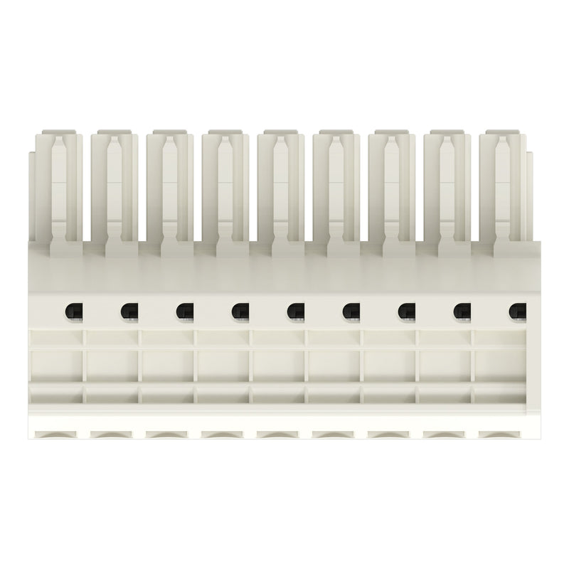 WAGO - Ein- und mehrpolige Klemmenleiste 1-Leiter-Federleiste 831-3109 CAGECLAMP,10mm²,lgr − 12 Stück
