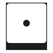 Jung - Einsatz/Abdeckung für Kommunikationstechnik Abdeckung aws CD 594-9 WW für Programmwahlsch