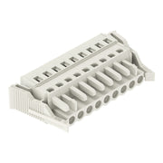 WAGO - Kabelsteckverbinder für Leiterplattensteckverbinder 1-Leiter-Federleiste 721-109/008-000/037- CAGECLAMP 2,5mm²,lgr − 25 Stück