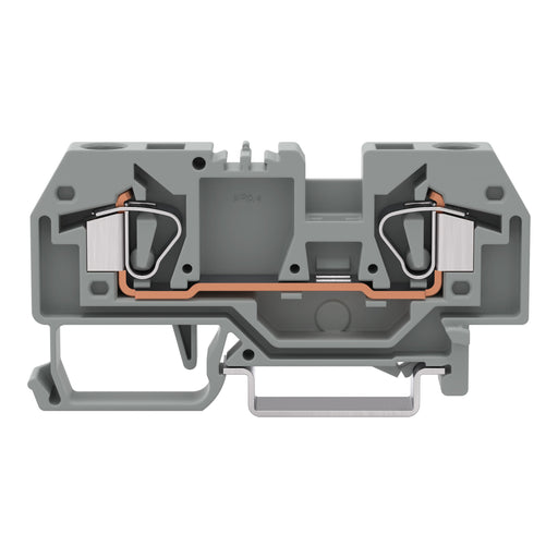 WAGO - Durchgangs-Reihenklemme Durchgangsklemme 282-902 0,2-6mmq orange − 50 Stück