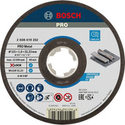 Bosch - Trenn-/Schleifscheibe PRO Metal Gebundene 2608619252 Trennscheibe 115 x