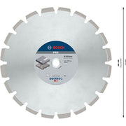 Bosch - Trenn-/Schleifscheibe PRO Asphalt 2608603642 Diamanttrennscheibe