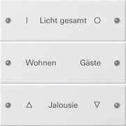 Gira - Bussystem-Tastwippe Wippenset 3-fach 220303 beschr. Sys 55 rws