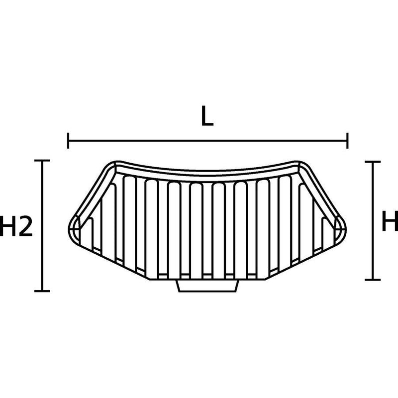 HellermannTyton - Befestigungssockel und -element für Kabelbinder Befestigungssockel 151-29301(500) − 500 Stück