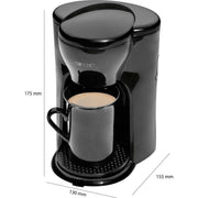 CLATRONIC - Kaffeeautomat CTC KA 3356 sw 1 Tasse − 6 Stück