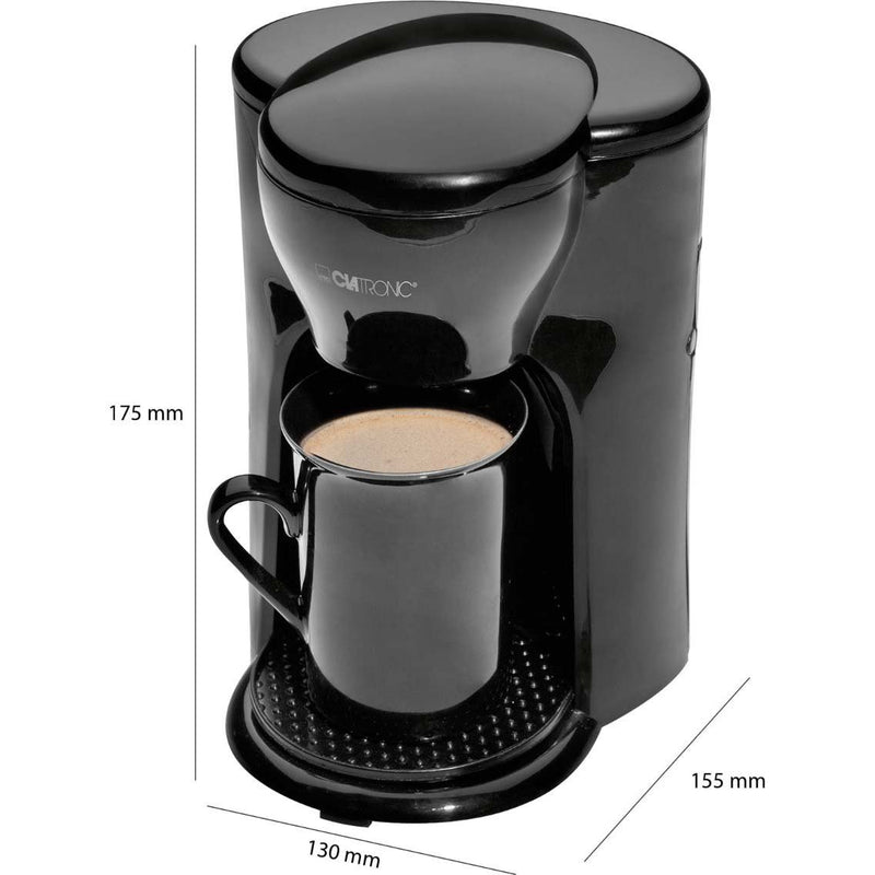 CLATRONIC - Kaffeeautomat CTC KA 3356 sw 1 Tasse − 6 Stück