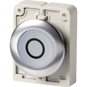 Eaton - Frontelement für Drucktaster Leuchtdrucktaste RMQ-Titan M30I-FDL-W-X0 flach tastend bes. 0