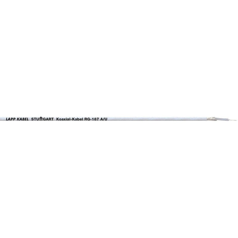 Lapp Kabel&Leitung - Koaxialkabel Coaxial - RG-187 A/U 2170010/100 − 100 Meter