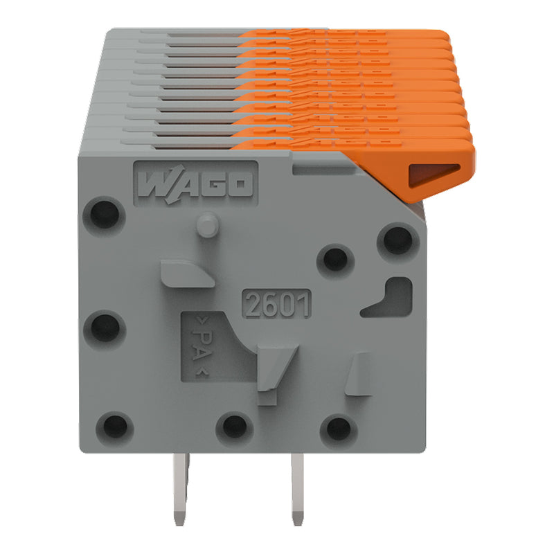 WAGO GmbH & Co. KG - Leiterplattenklemme Leiterplattenklemme 2601-1111 1,5mm²,gr − 50 Stück