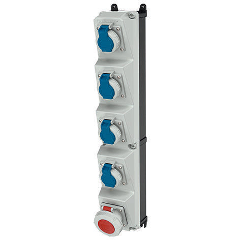 Mennekes - CEE-Steckdosen-Kombination (IEC 60309) Steckdosen-Kombination 960031 AMAXX − 1 Stück