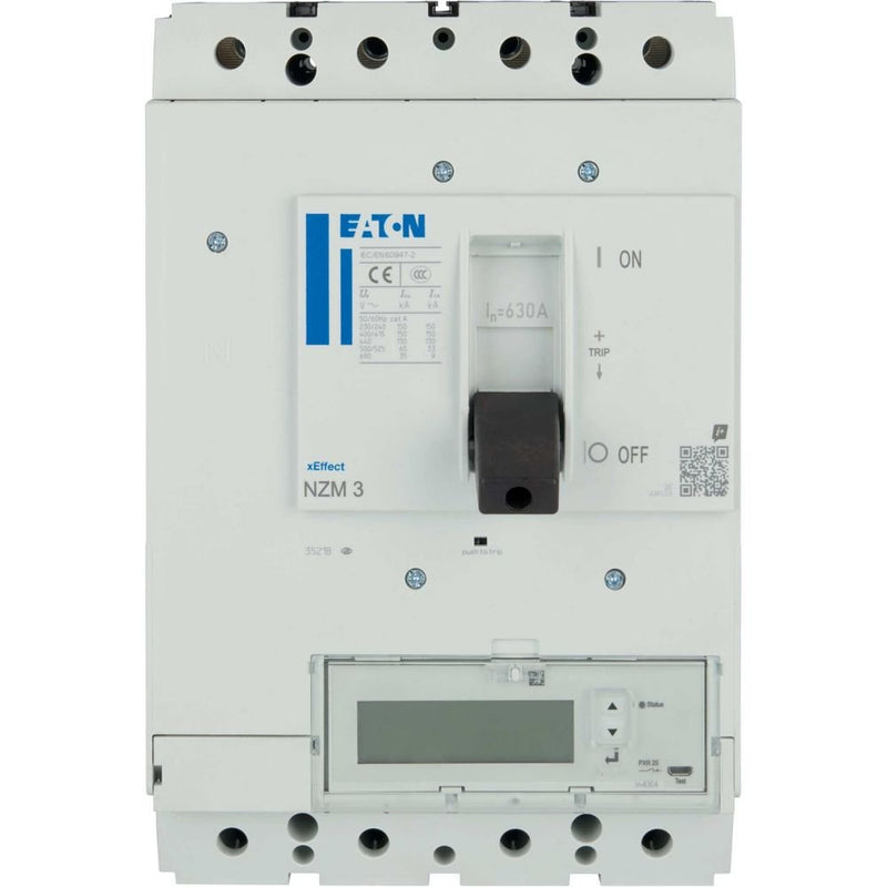 Eaton - Leistungsschalter für Trafo-, Generator- und Anlagenschutz Leistungsschalter NZMH3-4-PX630/VAR PXR25 630A, 4p