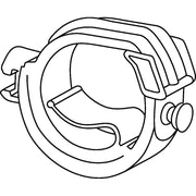 HellermannTyton - Befestigungsklammer Befestigungsclip 151-00207(1000) 47x13,5 m − 1000 Stück