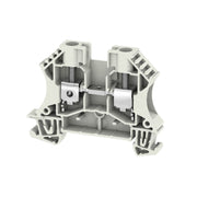 Weidmüller - Durchgangs-Reihenklemme Klemme WDU 6 WS Schraubanschl.,6mm² − 100 Stück