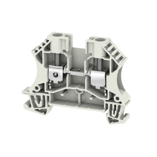 Weidmüller - Durchgangs-Reihenklemme Klemme WDU 6 WS Schraubanschl.,6mm² − 100 Stück