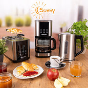 Rommelsbacher - Kaffeeautomat FKM 1000 sw/eds Sunny