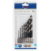 Bosch - Bohrer-Set PRO Metal HSS-G Impact 2608577139 Spiralbohrer Set
