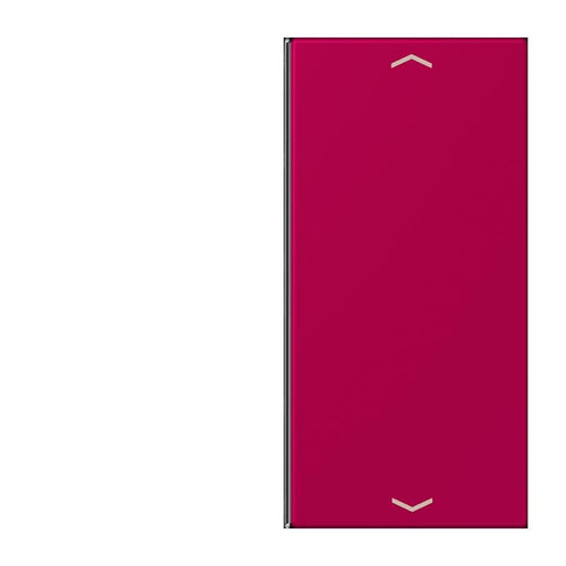 Jung - Abdeckung/Bedienelement für Installationsschalterprogramme Taste 2fach m. Pfeilsymb. LC 402 TSAP 230 rouge rubia