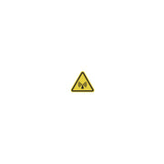 HellermannTyton - Warn-/Hinweisschild Etikett WS1-K-150-YE (100) Warnz.elektrom. Str. − 100 Stück