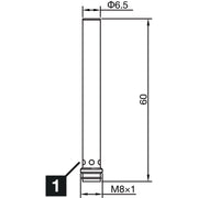 Di-soric - Induktiver Näherungsschalter Induktiver Näherungssensor INSM-6D5-B02NO-T3 2mm, bündig