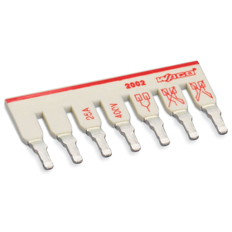 WAGO - Querverbinder/Brücker für Reihenklemme Schachtelbrücker lgr. 2002-477 7-fach,isoliert