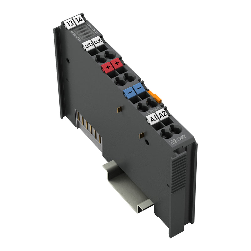 WAGO - Feldbus, Dez. Peripherie - Funktions-/Technologie-Modul Zähler 750-404/040-003 dunkelgrau