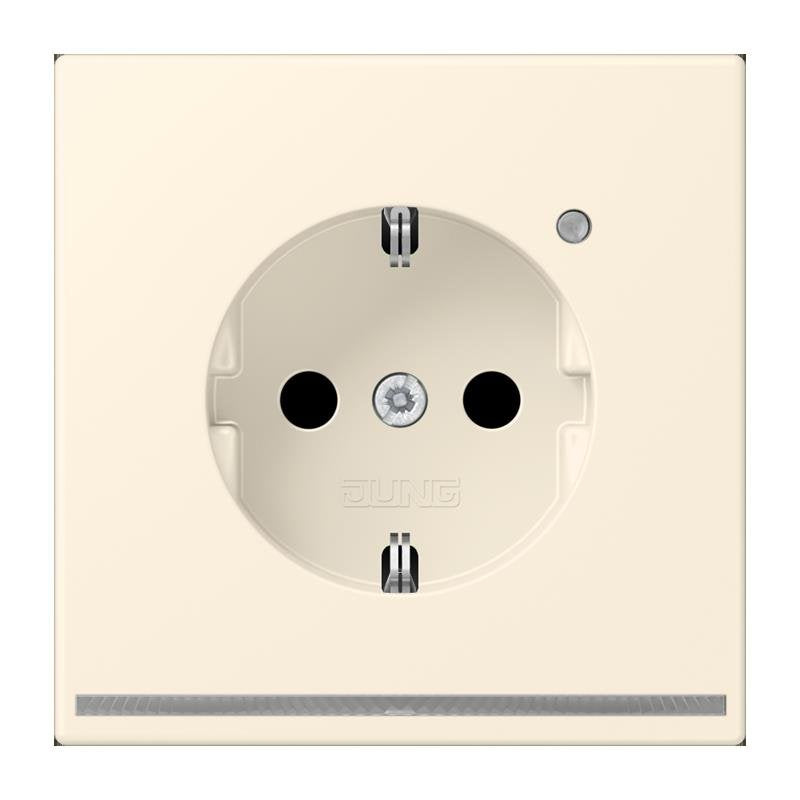 Jung - Steckdose SCHUKO Steckdose LC 1520-O LNW 245 blanc ivoire (4320B)
