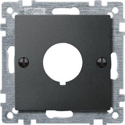 Merten - Einsatz/Abdeckung für Kommunikationstechnik Zentralplatte anth 393914 für Befehlsgerät