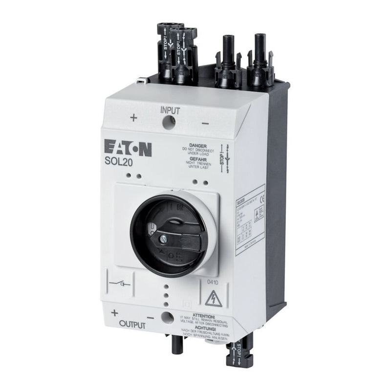 Eaton - Lasttrennschalter DC-Lasttrennschalter SOL20/2MC4 20A,2 Strings MC4