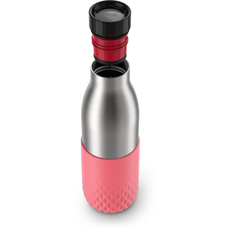 Emsa - Zubehör/Ersatzteile für Kleingeräte Trinkflasche BLUDROP sleeve Coral 0,5L sleeve Coral