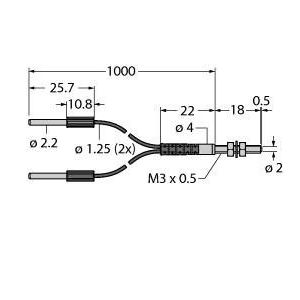 Turck - Zubehör/Ersatzteile für Positionsschalter Kunststoff-Lichtleiter PBT23U-VL Gabelleiter