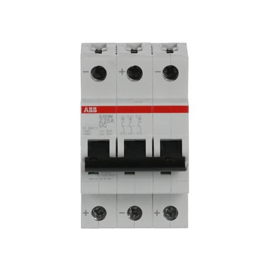 ABB Stotz S&J - Leitungsschutzschalter Sicherungsautomat S203M-Z25UC 10 kA, 25 A, 3P