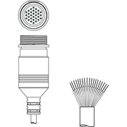 Leuze - Konfektioniertes Sensor-Aktor-Kabel Anschlussleitung KD S-M30-30A-V1-100