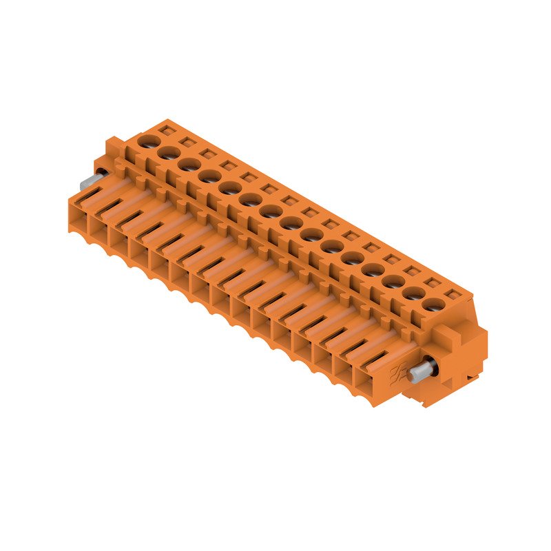 Weidmüller - Kabelsteckverbinder für Leiterplattensteckverbinder Verbinder 3.50mm BL 3.50/1#1606770000 − 30 Stück
