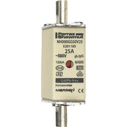 Mersen - Messersicherung NH-Sicherungseinsatz SF NH000GG50V25 Gr.000 gG 25A/500VKM