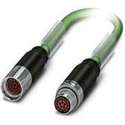 Phoenix Contact - Konfektioniertes Sensor-Aktor-Kabel Steckverbinder beidseitig K-17-M17 M9/#1624783 kunststoffumspritzt − 2 Stück