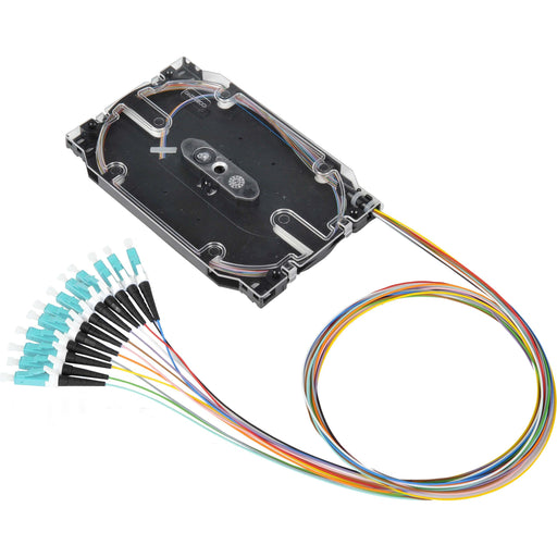 Corning - Spleißkassette 12xLC OM3 SP12-03T-S8 HeatshrinkProtection