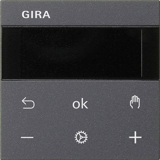 Gira - Bedienelement intelligent RTR BT System 539428 anthrazit