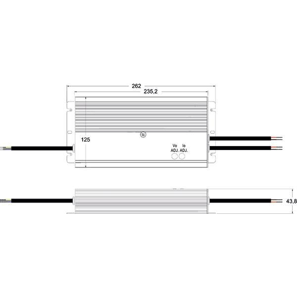 Brumberg Leuchten - LED-Betriebsgerät LED-Netzgerät 1-480 W 17228000 24V DC, IP65
