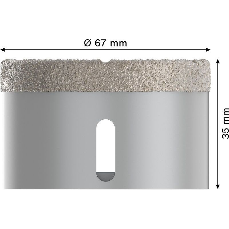 Bosch - Bohrer PRO Ceramic dry 2608599021 Trockenbohrkrone 67