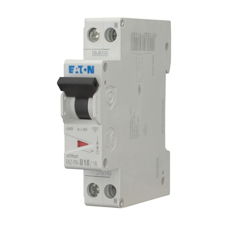 Eaton - Leitungsschutzschalter 1p. FAZ-PN-B16/1N 16A Charakt.: B