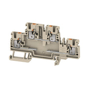 Weidmüller - Bauelement-Reihenklemme Klemme A2T 2.5 EM2 D/0 PUSH IN, 2.5 mm² − 50 Stück