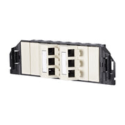 Metz Connect - Kommunikationsanschlussdose Kupfer Subway-Unterflureinheit 130B20S60601-E 6Port GB3 pws leer