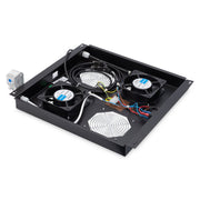 DIGITUS - Lüfter (Schaltschrank) Dachlüftereinheit DN-19 FAN-2-B-N 2 Lüfter