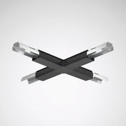 Trilux - Tragschiene für Lichtbandsystem X-Lichtbandverbinder 07650 X-Connector 05 schwarz − 1 Stück