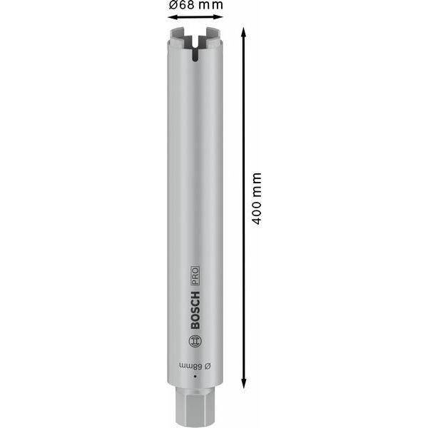 Bosch - Bohrkrone PRO Trockenbohrkrone, 68 x 2608601406 400 mm 1 1/4-Zoll